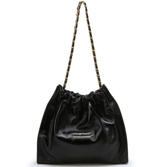 코코체인 골드 장식 드로우스트링 체인숄더백 M JABA4E142BK