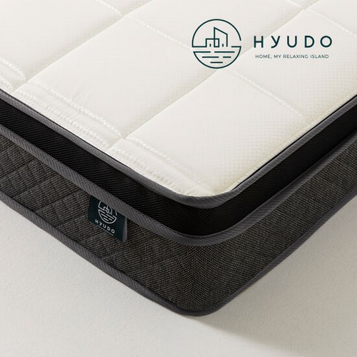 휴도 편안한 제주 필로우탑 본넬스프링 매트리스 SS (25cm)_이미지