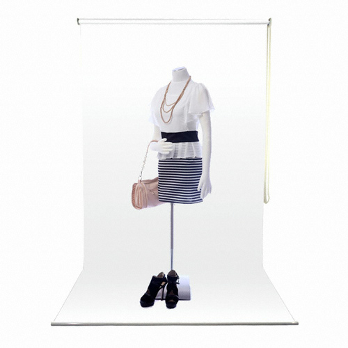 포토홀릭 PH-B-01 화이트 롤 스크린 배경세트