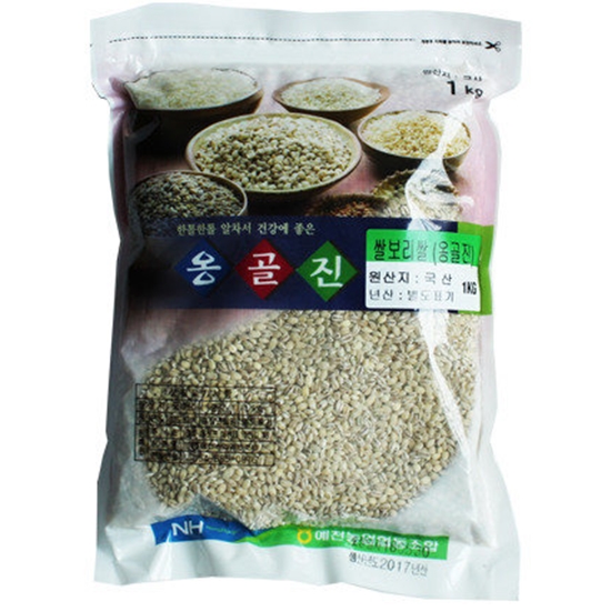 옹골진 국내산 햇 잡곡 쌀보리쌀 1kg