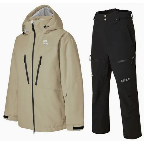 셀시우스 엑설런트 밴티지 스트레치 카고 세트 베이지