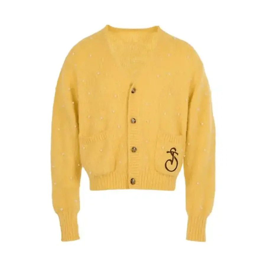 아미 STEEPC Dop ne옐로우 Pearl 가디건 스팁 도파민옐로우 펄 798000