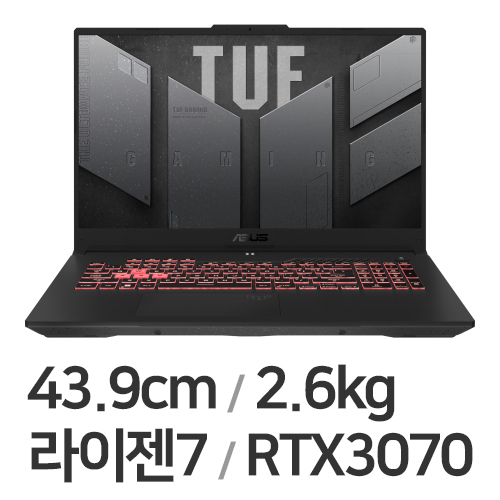 ASUS TUF Gaming A17 FA707RR-HX001 WIN11 (SSD 1TB + SSD 1TB)_이미지