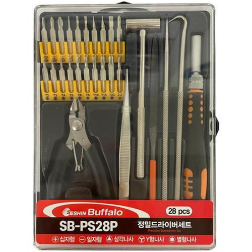세신버팔로 정밀 드라이버 세트 SB-PS28P (28pcs)
