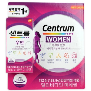 센트룸 멀티비타민 포 우먼 미네랄 1418mg 112정 (2개)_이미지