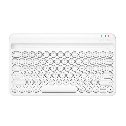 제이컴정보통신 트렌잇 JTK-206 무선 블루투스 키보드 (화이트)_이미지