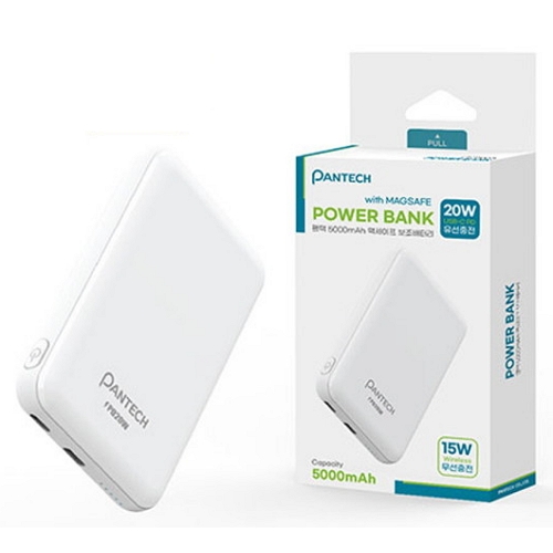 팬택 PD 20W 맥세이프 보조배터리 PT-MBT-5000P 5000mAh_이미지