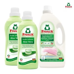 프로쉬 독일 세탁세제 1개 섬유유연제2개