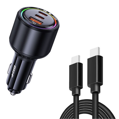 비잽 175W 트리플 포트 차량용 초고속 충전기 BZCCA175 + 100W C타입 케이블