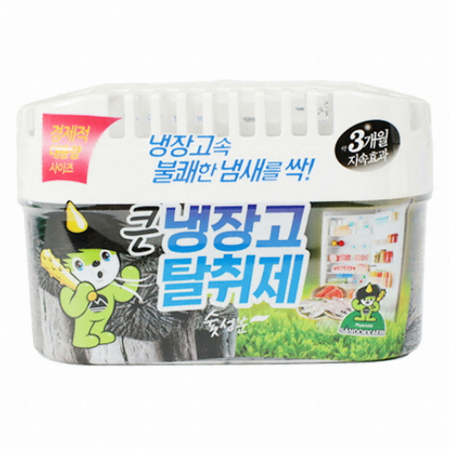 산도깨비 큰 냉장고 탈취제 숯 420g (1개)_이미지