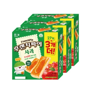 후렌치파이 사과 27+3 3개