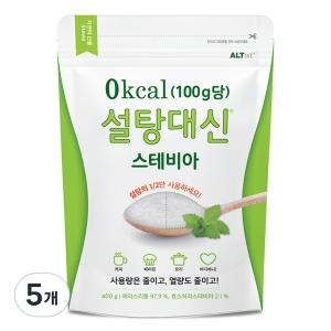바이오믹스 설탕대신 스테비아 에리스리톨 설탕 400g_이미지