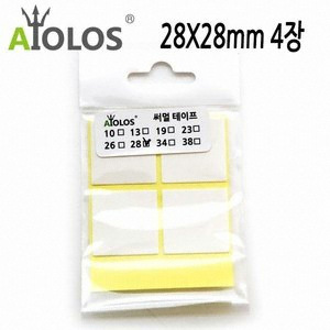 AiOLOS 써멀 테이프 28x28mm (4장)_이미지