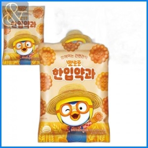 동화씨엔에프 뽀로로 한입약과 120g (4개)_이미지