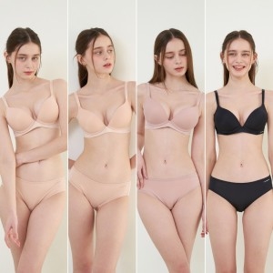 엠코르셋 원더브라 풀컵 베이직 노와이어 브라팬티 8종 택 1 228487