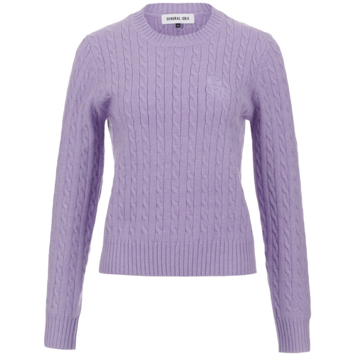 제너럴아이디어 GNRL 케이블 풀오버 WBC1L05507 (라벤더)_이미지