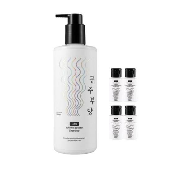 가히 공주부양 엑스트라 볼륨 부스터 샴푸 500ml+50ml (500ml 1개+50ml 4개)_이미지