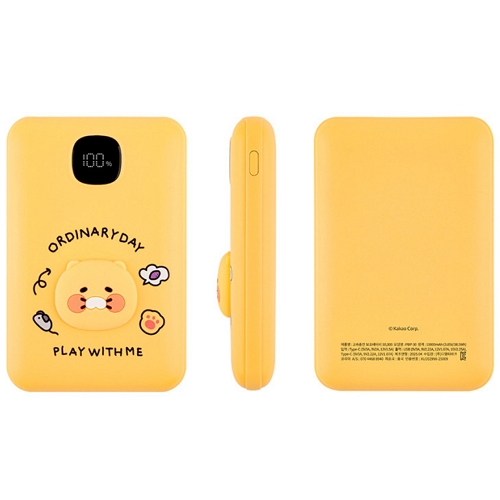 아이콘스 카카오프렌즈 춘식이 보조배터리 PBP-30 10000mAh_이미지