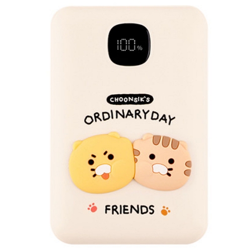 아이콘스 카카오프렌즈 춘식이 보조배터리 PBP-30 10000mAh_이미지