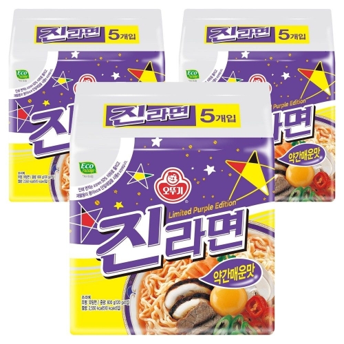 오뚜기 진라면 약간매운맛 120g (30개)_이미지