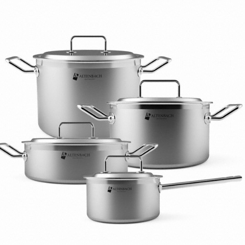 신포니아 통5중 냄비 4종 (편수16+양수20+양수24+전골24)