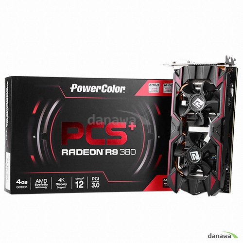 PowerColor 라데온 R9 380 OC D5 4GB Double Blade 디앤디컴_이미지