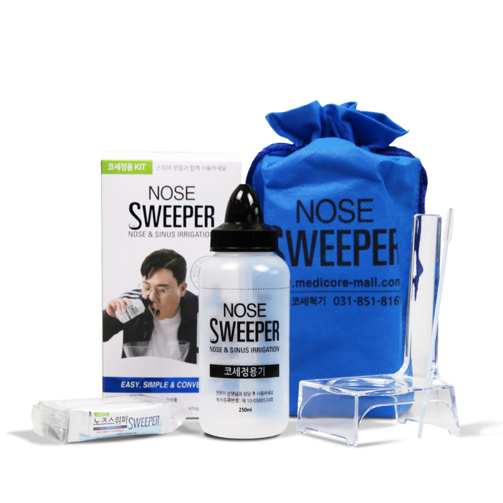 메디코어 노즈스위퍼 코세척기 (기본구성+분말100포)_이미지