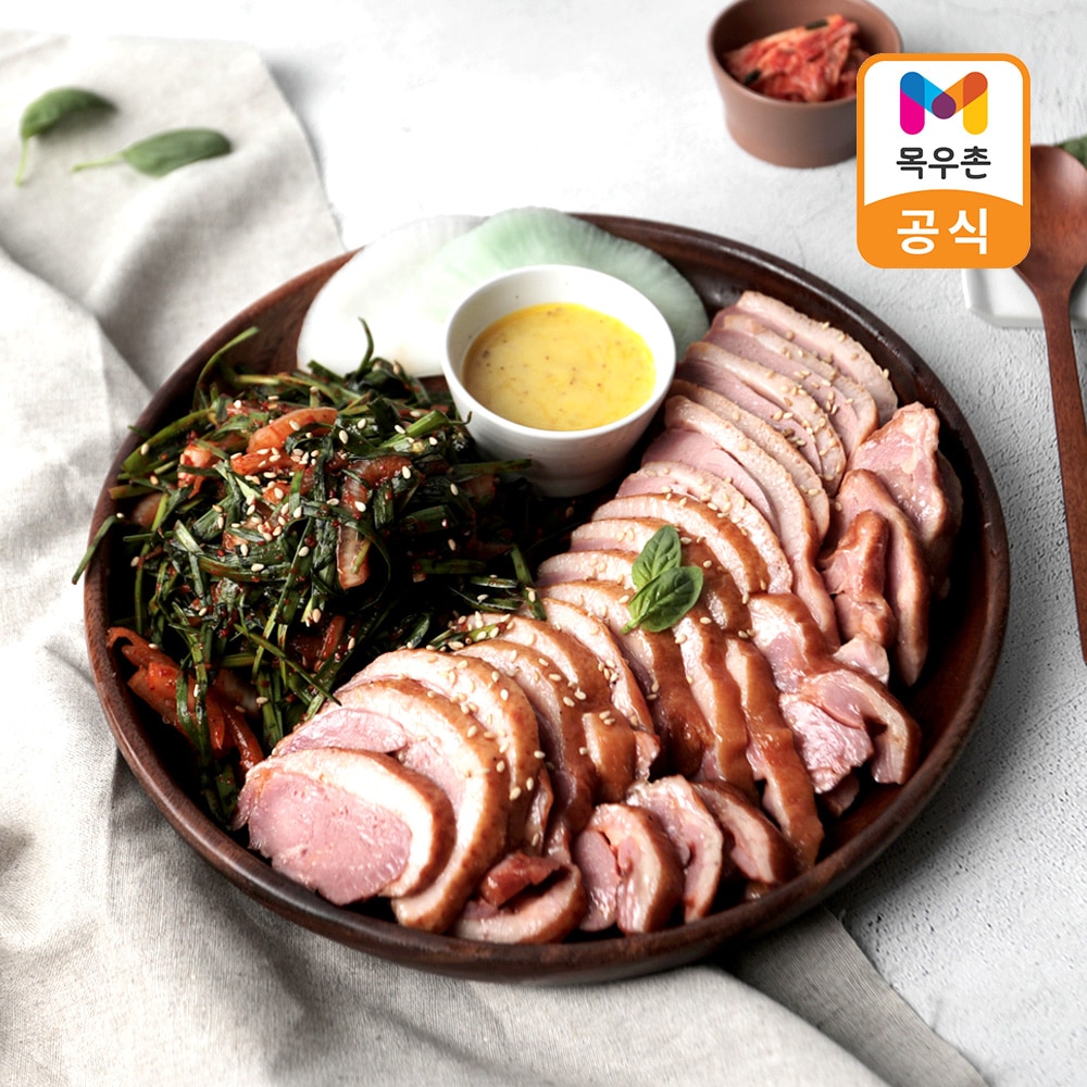 목우촌 오메가3 오리훈제 슬라이스 180g (2개)_이미지