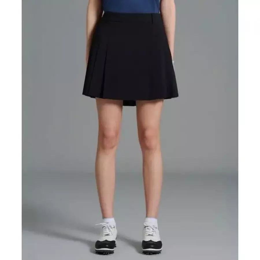 GOLF B_under 여성 타공 주름 매너 큐롯 블랙 BJ6426L185 128903