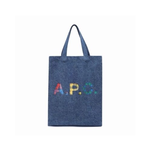 아페쎄 루 스톤워시 인디고 에코백 149270458