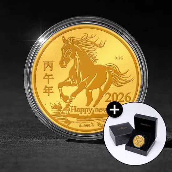 골드팡 2026 병오년 붉은말 순금코인 0.2g이미지입니다. 누르면 해당 게시물로 새창이동합니다.