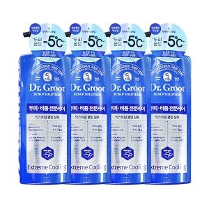 닥터그루트 스칼프 익스트림 쿨링 샴푸 700ml (4개)_이미지