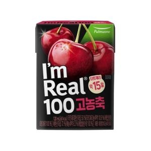 풀무원 아임리얼 100 고농축 타트체리 120ml (12개)_이미지