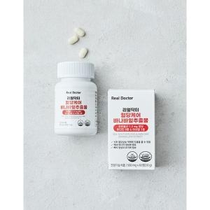 뉴팜 리얼닥터 혈당케어 바나바잎추출물 500mg 60정 (1개)