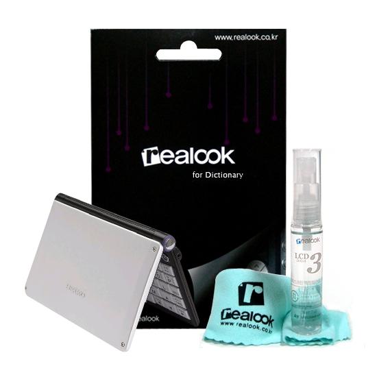 리얼룩 세이코 KR-T1000전용 액정보호필름 + LCD 전용세정액_이미지
