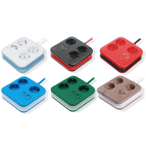 ���׹ڽ� 3�� USB 2��Ʈ ť�� ��Ƽ��