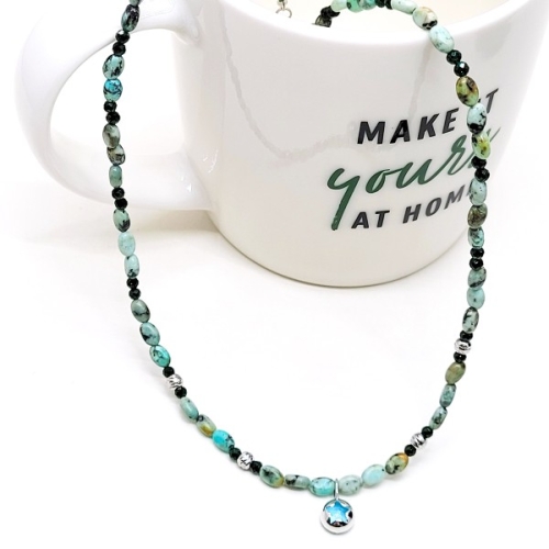 스타 터키석 목걸이 NK1204