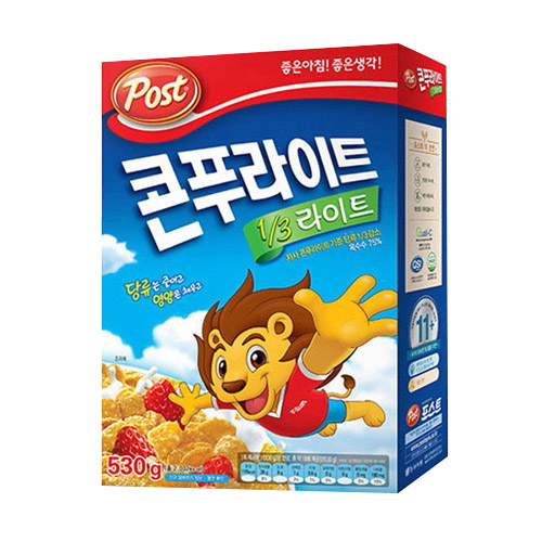 동서식품 포스트 콘푸라이트 1/3 슈거라이트 530g (1개)