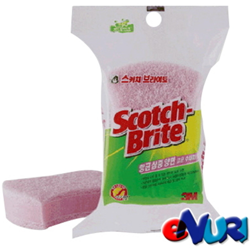 3M 스카치브라이트 삼중양면 고운 수세미