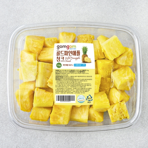 곰곰 골드파인애플 청크