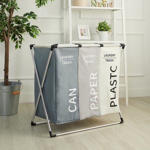 알루미늄 분리수거함 3P