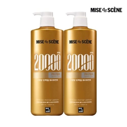 아모레퍼시픽 미쟝센 프로틴 테라피 클리닉 20000 트리트먼트 1000ml (2개)