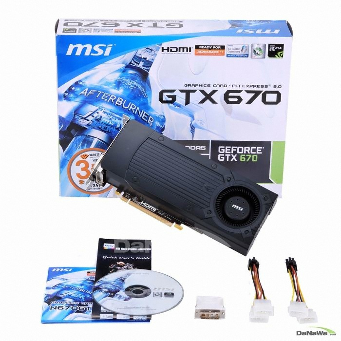 MSI 지포스 GTX670 PM2D2GD5/OC D5 2GB (리퍼비시)_이미지