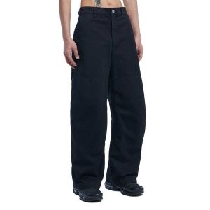 노매뉴얼 P.D CURVED 바지S 블랙 736690