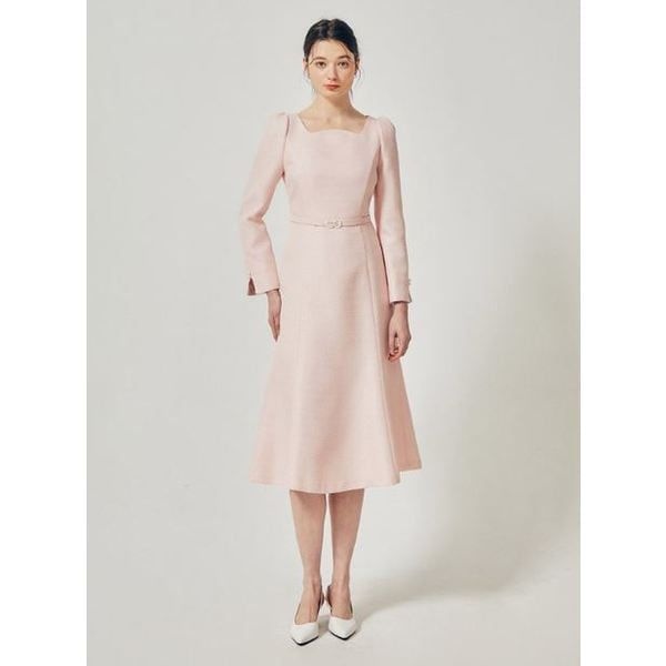 슬림 스퀘어넥 머메이드 원피스 GR2P241 하객룩 데이트룩