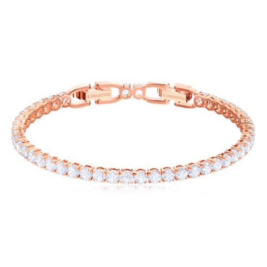 스와로브스키 Tennis 로즈골드 브레이슬릿_5464948