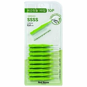 우일프라텍 덴탈 치간칫솔 I형 SSSS 0.4mm이미지입니다. 누르면 해당 게시물로 새창이동합니다.