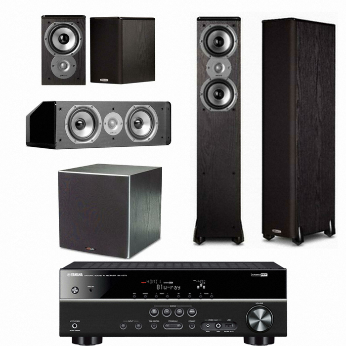 폴크오디오 TSi300 5.1채널 + 야마하 AV리시버 (RX-V373, PSW10)_이미지