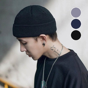 라일리 Rly 스님모자 베이직 남성 여성 쫀쫀 와치캡 숏비니 모자 11800392