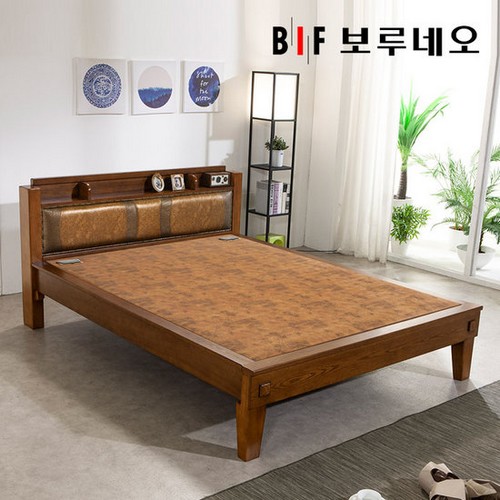 BIF보루네오 YS338 수면케어 온돌 흙침대 Q (황토볼)